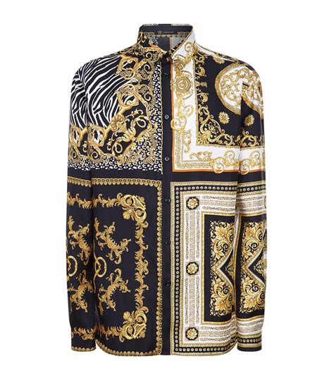 versace signature 17 shirt|Versace factory outlet.